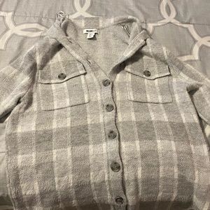 Plaid Cardigan